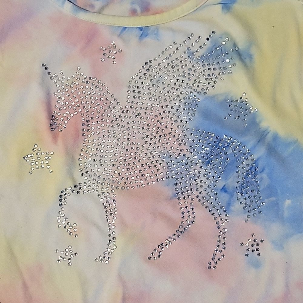 🌻3/$20🌻 Beutees Unicorn Sparkle Tee - Picture 3 of 5